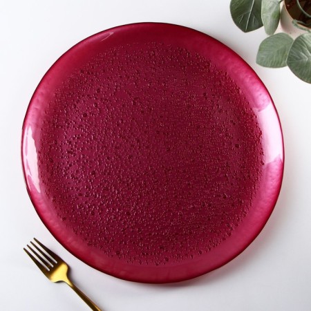 Crispy, D = 32 cm, burgundy color