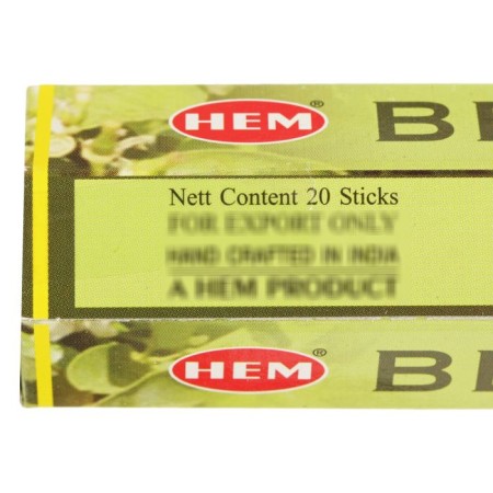Incense "hem" 20 sticks coal bergamot-2