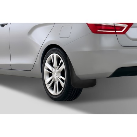 Sputs Rear Lada Vesta, 2015-2016 Sedan, 2 pcs (polyurethane)-3