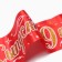 Set of ribbons "Graduate 9th grade", red 3D atlas, 5pcs