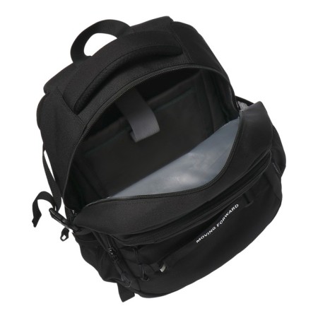 Youth backpack 44 x 30 x 20, ergonomic back, Deavente Moving Forward 19l, Black 7032412-9