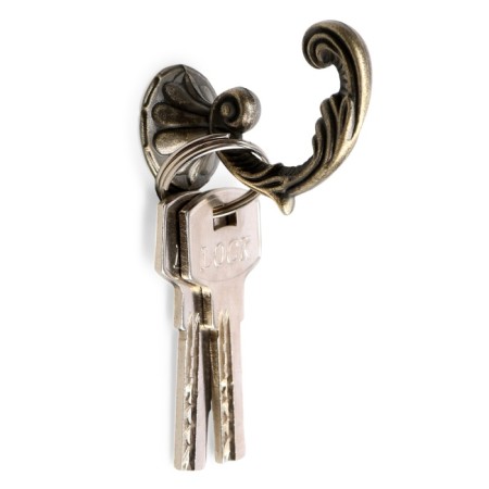 Furniture hook cappio hush, one -rod, bronze-1