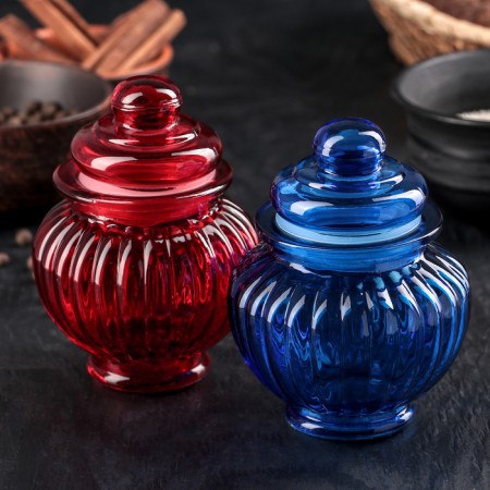 Glass Bank for bulk products of the Gallery, 300 ml, 9.5 × 13 cm-1