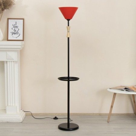 ThorSher "Prince" with a table 1x15W E27 Model: BR 01043 Black/Red-9