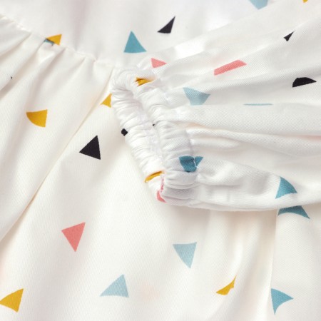 Children's dress with collar Kaftan R.34 (122-128 cm) white-3
