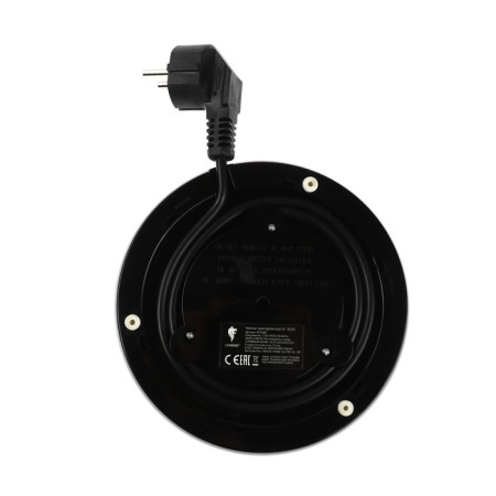 Electric kettle Leonord Le-1515, plastic, Metal flask, 1.7 l, 2200 watts, black-8