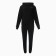 Female set (sweatshirt/pants), black color, size 50