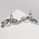Earrings Metal "Frog", color silver