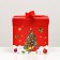 Self -assembly box "Christmas tree" 15 x 15 x 15 cm