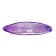 Penal soft, 1 compartment, 108 x 205 mm, flat, kuromi purple cage, PE 210 den