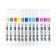 Acrylic markers set 24 colors, a round tip, for any surface