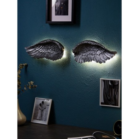 Set of figures "Wings", polystone, color silver-3