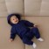 Combineson children's minku color dark blue, height 62-68 cm
