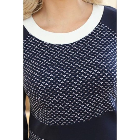 Women's dress, size 54, blue color-1