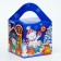 New Year. Gift box New Year's cube of a large "Vyseroy" 12 x 12 x 12 cm.