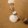 Women's hat minku "sea", size 56-58, beige color