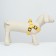 Shleka luminous size m, sling 2.5 cm, og 38-50 cm, 3 glow modes yellow