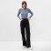 Jeans insulated female, gray color, size 29 (44/46)