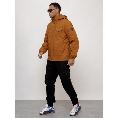 Sports male jacket, size 50, mustard color-12