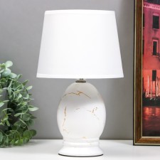 Sendy table lamp E14 40W white 18x18x29 cm Risalux