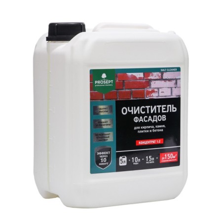 PROSEPT SALT Cleaner facades Cleaner concentrate 1: 2, 5l