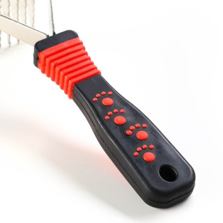 Coltunoresis-grab, 9 blades, with bones on the handle, black and red-3