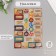 Stickers for gifts "Wealth" 21x29.7 cm