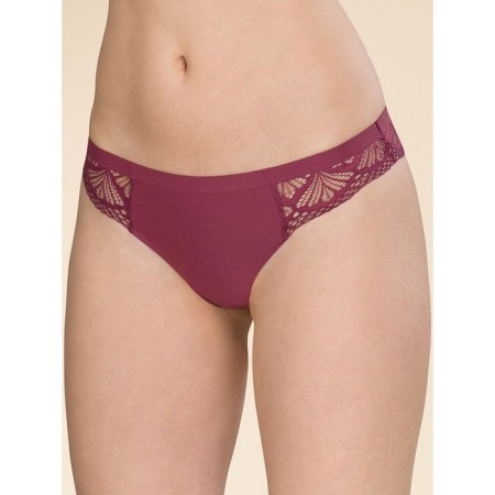 Female cowards, size 42, burgundy color