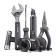 Deli manual tool "Home Series Black", CRV, 8 items