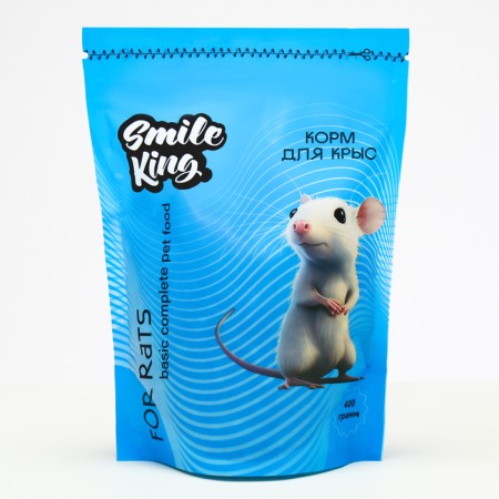 Smile King food for rat, doy-pack package 400g