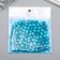 Beads for creativity tree "turquoise" set 30 g 1x1 cm