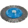 Disc “bison” 35192-175, for Ushm, steel 0.5 mm, wicker bunches, M14x175 mm