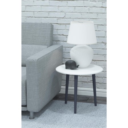 Journal table "Manhattan", 550 × 550 × 480 mm, white color