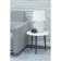 Journal table "Manhattan", 550 × 550 × 480 mm, white color