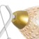 Linda chandelier 3x60W E27 white/gold 60x60x23cm