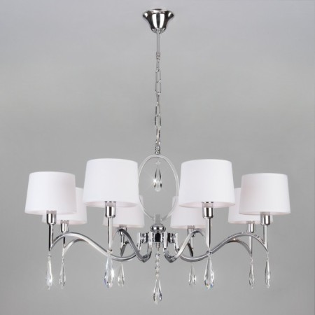 Smart ceiling lamp Madera, 40W, E14, 75x75 cm