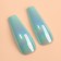 Poaring Faluses, 12 pcs, with adhesive plates, ballerina shape, blue