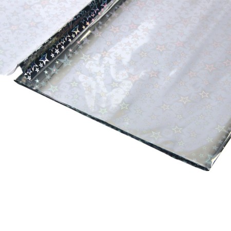Grinding "Holography" Stars, 137 × 183 cm, silver color-1