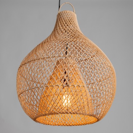 Ceiling Lamp from Rotan "Ambol" 1x120W, E27, 50x50x55 cm-2