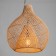 Ceiling Lamp from Rotan "Ambol" 1x120W, E27, 50x50x55 cm