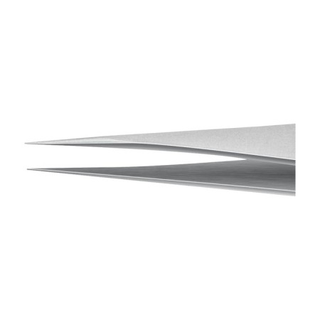 Antimagnetic bison tweezers, professional, straight, precision, 140 mm-1