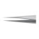 Antimagnetic bison tweezers, professional, straight, precision, 140 mm