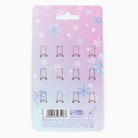 New Year's hair piercing "for the most stylish" for the New Year, 12 pcs-5