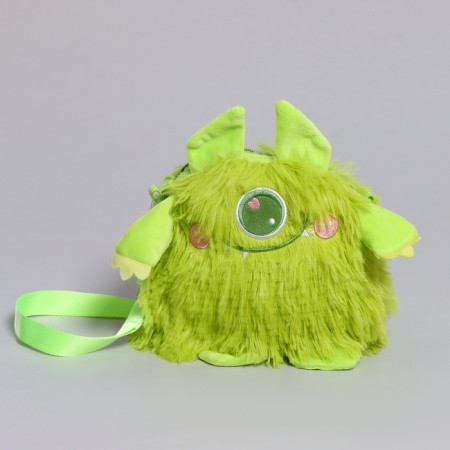 Handbag "Montstrika", 18 cm, green color