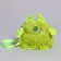 Handbag "Montstrika", 18 cm, green color
