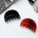 Hair crab "Classic" Flower Kant Oval, 6.2 cm, mix