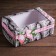 Packaging for 6 cupcakes with the window "Warm New Year", 25 x 17 x 10 cm, 1 pc.