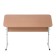 The table is a student round. double-adjustable tilt over the angle and height growth gr. No. 3-5