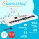 Children's “keyboard player” synthesizer, sound effects, 61 key