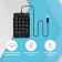 Numerical block A4Tech FSHELER FK13P Black USB Slim for laptop (FK13P Black)